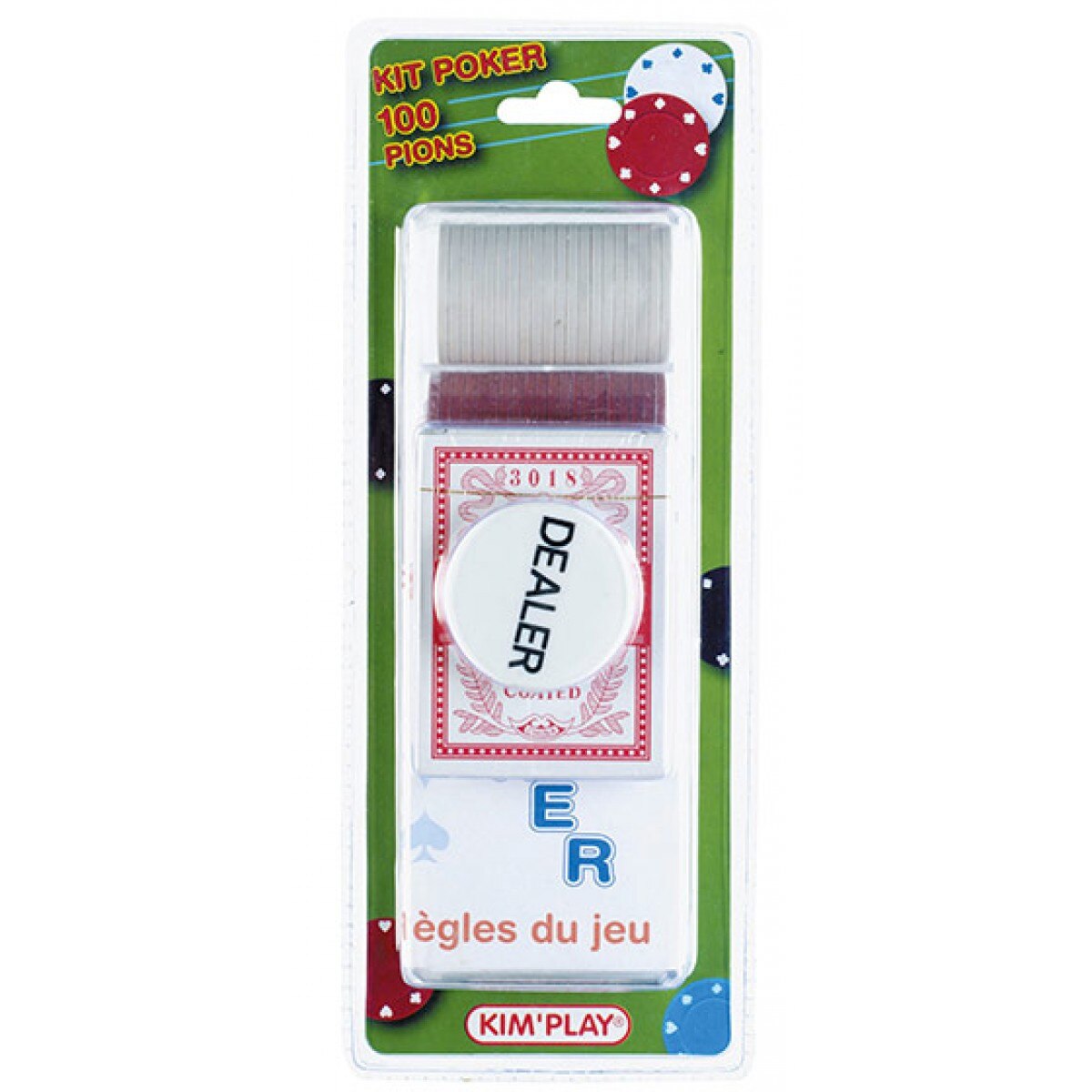 Kit de poker Kim Play 100 de jetoane