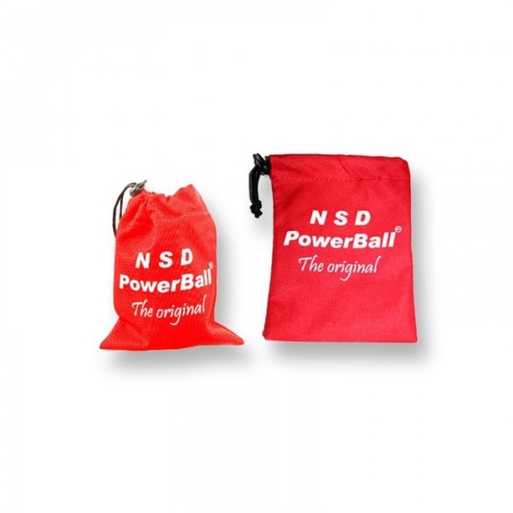 Geanta pouch de culoare rosie pentru Powerball