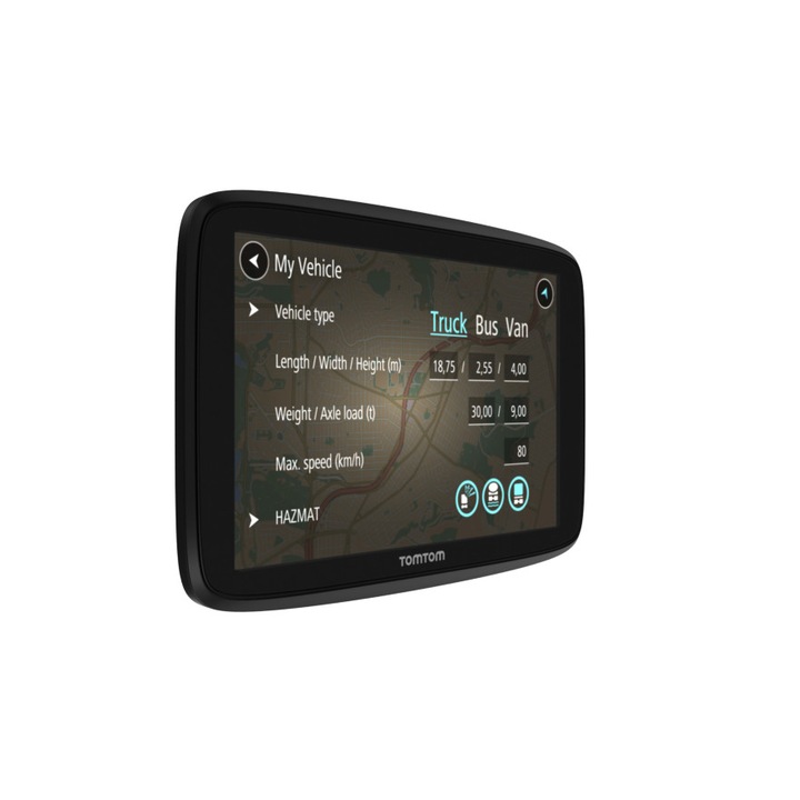 Sistem de navigatie GPS TomTom GO Professional 6250, diagonala 6", 16 GB, Harta Full Europe