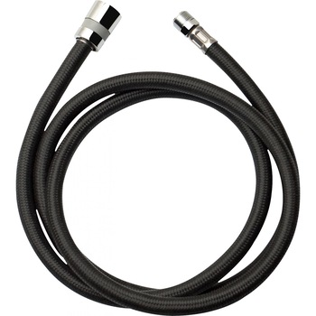 Furtun pentru baterie cu dus extractibil negru Furtun pentru baterie cu dus extractibil negru