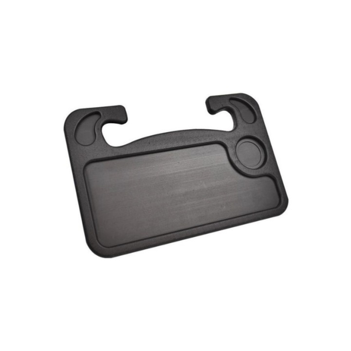 Masuta Multifunctionala idealSTORE Portabila cu Fixare pe Volanul, Perfect ca masa pentru laptop sau loc pentru a lua masa