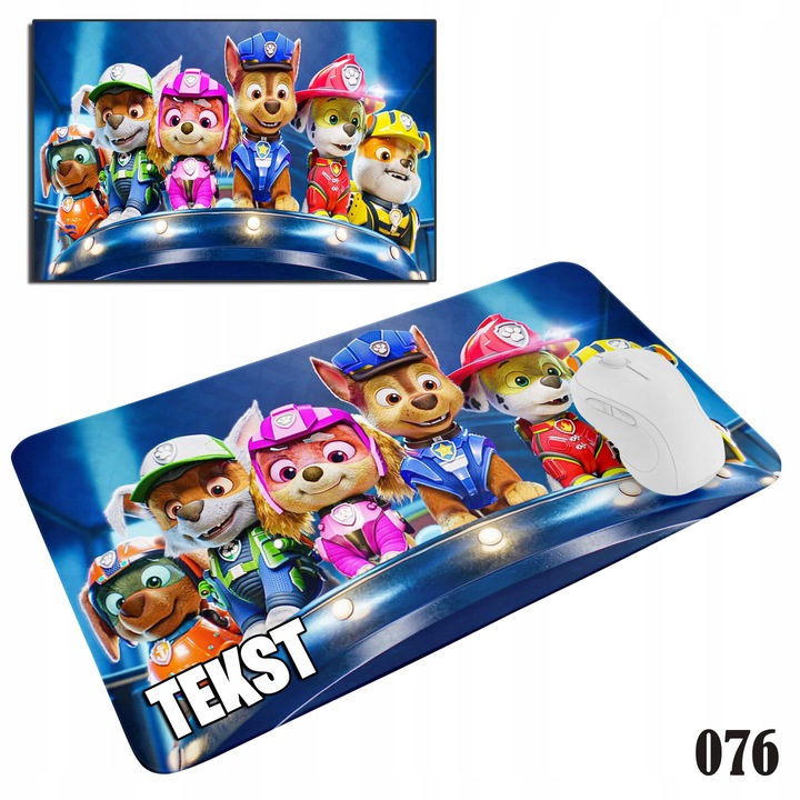 Подложка за мишка Paw Patrol 20х24см различни модели