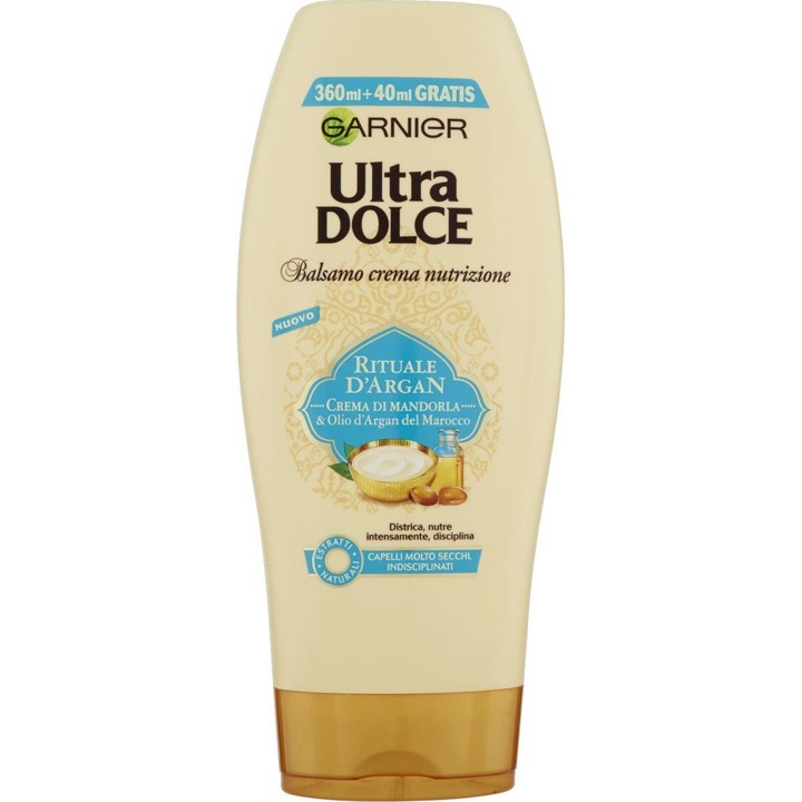 Balsam Garnier Ultra Dolce, Rituale D'Argan, 360 ml