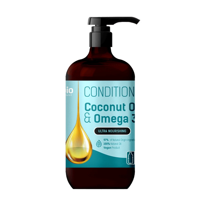 Balsam de par BiOn Coconut Oil&Omega 3, 946 ml