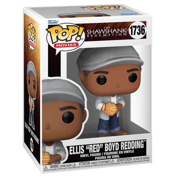 Figurina Funko POP, The Shawshank Redemption, Ellis "Red" Boyd Redding, 10cm, standard