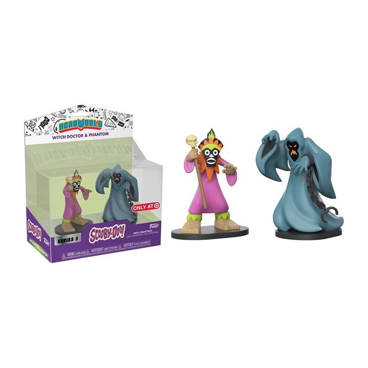 Фигурки Funko MINI Scooby-Doo! series 5 Witch Doctor & Phantom, многоцветен, 10см