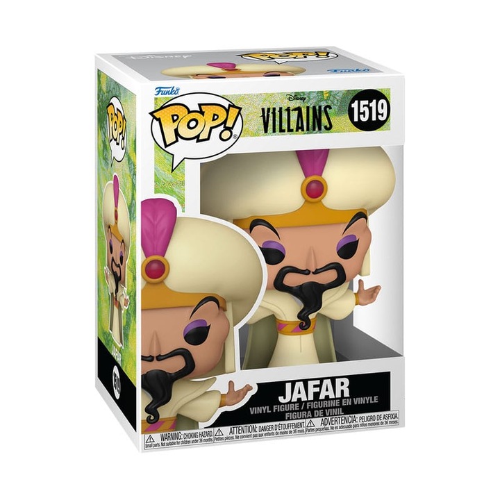 Funko POP Aladdin 1519 Jafar figura, 10 cm, többszínű