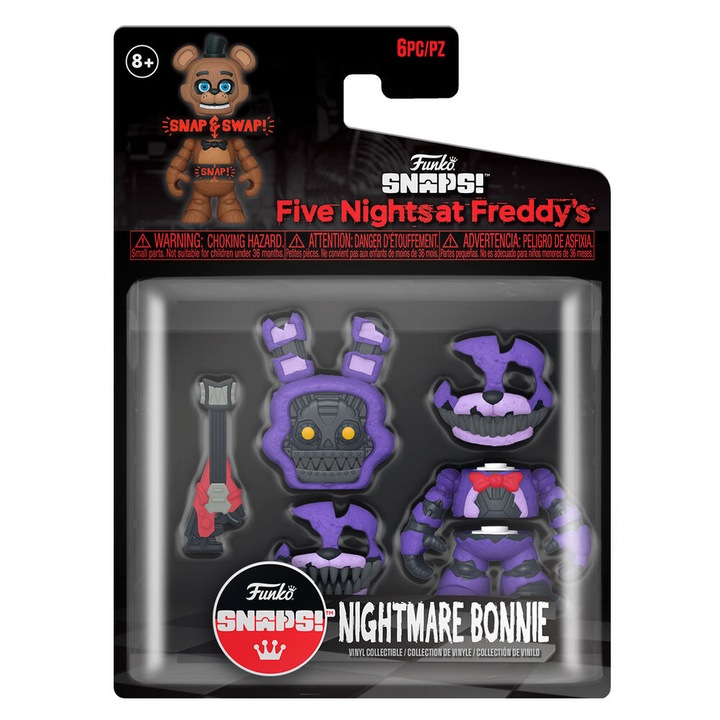 Фигурка на Бони FunKo Five Nights at Freddy's Nightmare, многоцветна, 10 см