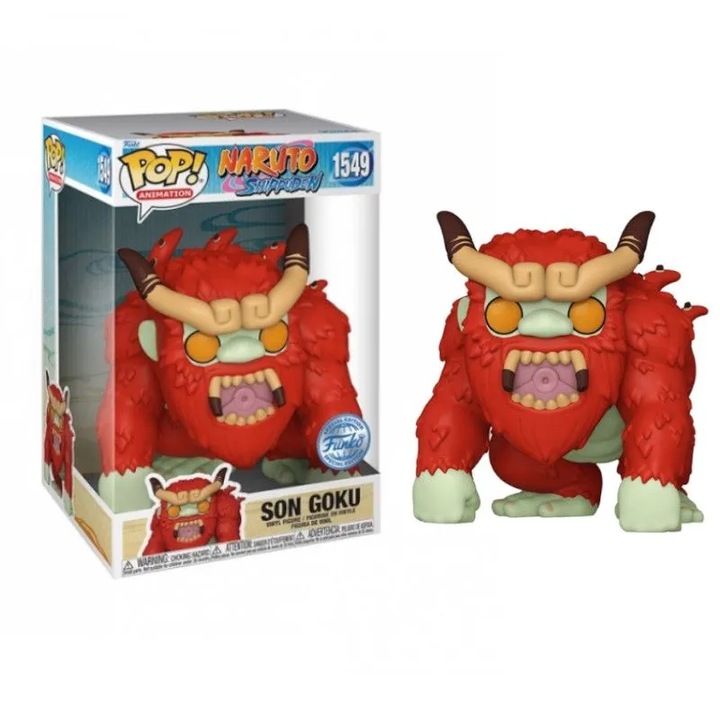 Figurina Funko POP Jumbo Son Goku, 10 inch, editie speciala, multicolor
