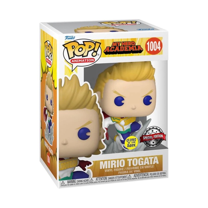 Фигура Funko POP My Hero Academia 1004 Mirio Togata, Special Edition, 10 см, светеща