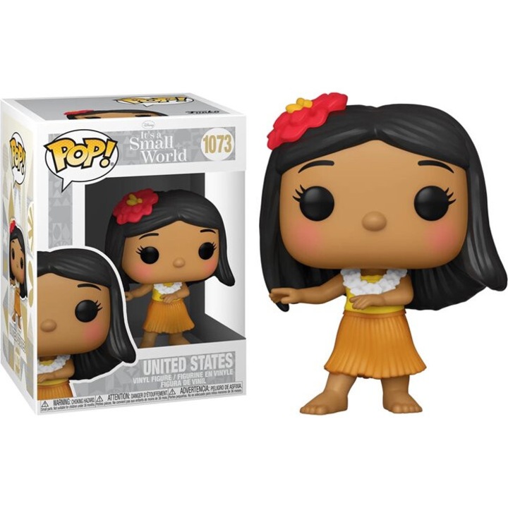 Figurina Funko POP! It's a Small World 1073 Statele Unite, decorativa, colectionabila