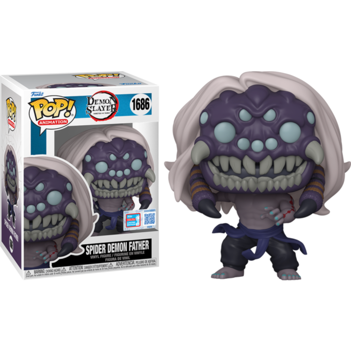 Figurina Funko POP Demon Slayer 1686 Spider Demon Father, editie New York Comic Con 2024