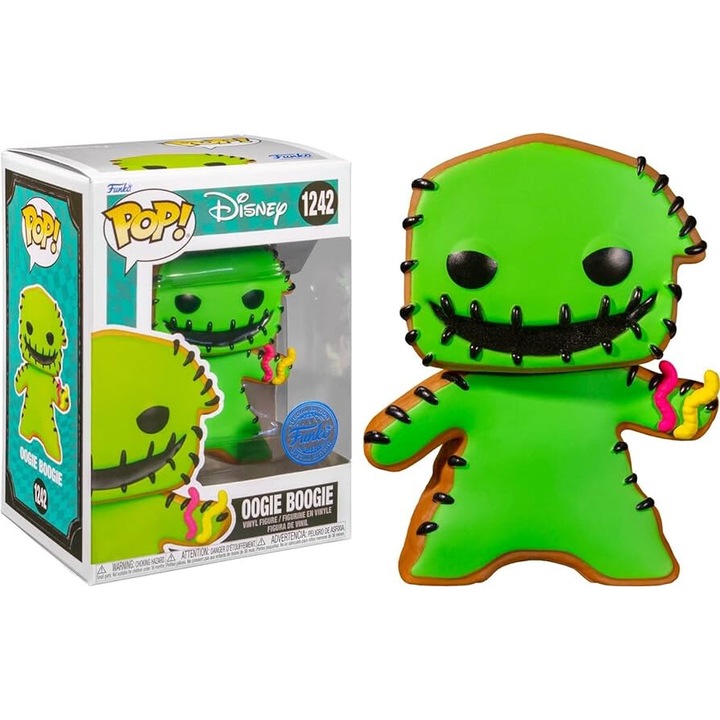 Фигурка Funko POP, The Nightmare Before Christmas, 1242 Oogie Boogie Gingerbread, Special Edition