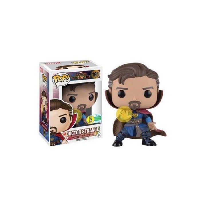 Figurina Funko POP Doctor Strange 161, editie San Diego Comic Con 2016, detalii fine, 10cm