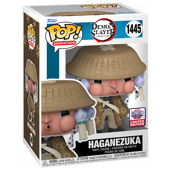 Figurina Funko POP Demon Slayer 1445 Haganezuka, 10cm, editie limitata Funkon London 2024