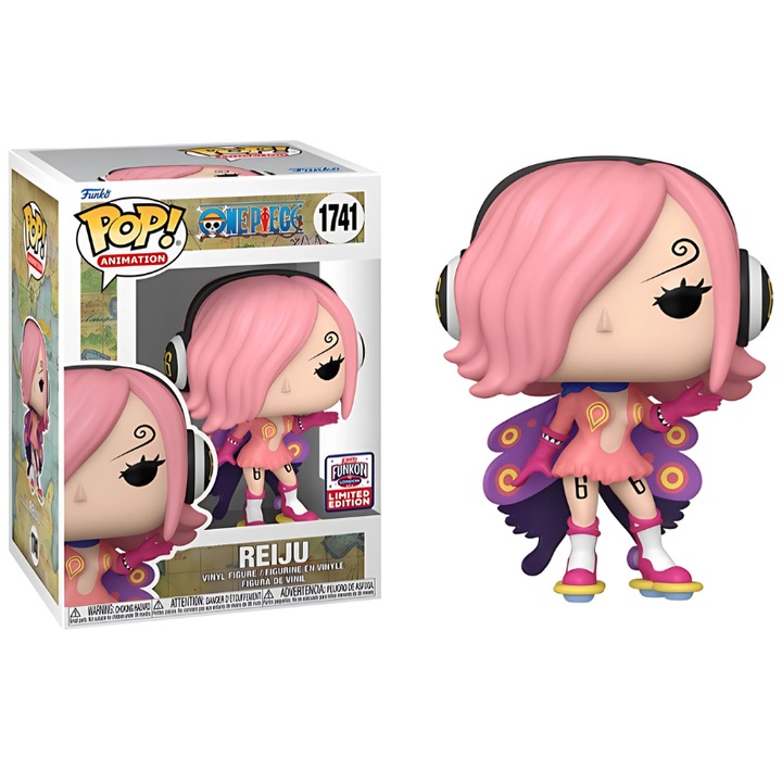 Figurina Funko POP One Piece 1741 Reiju, 10cm, editie Funkon London 2024