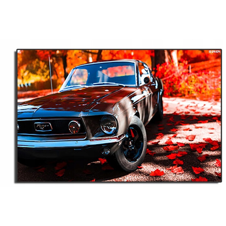 Egérpad World Case, Ford Mustang, 20x24cm, csúszásmentes, többféle kivitelben