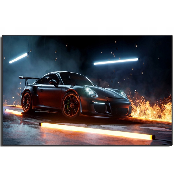 Egérpad World Case, Porsche, 200x240mm, csúszásmentes, szublimációs