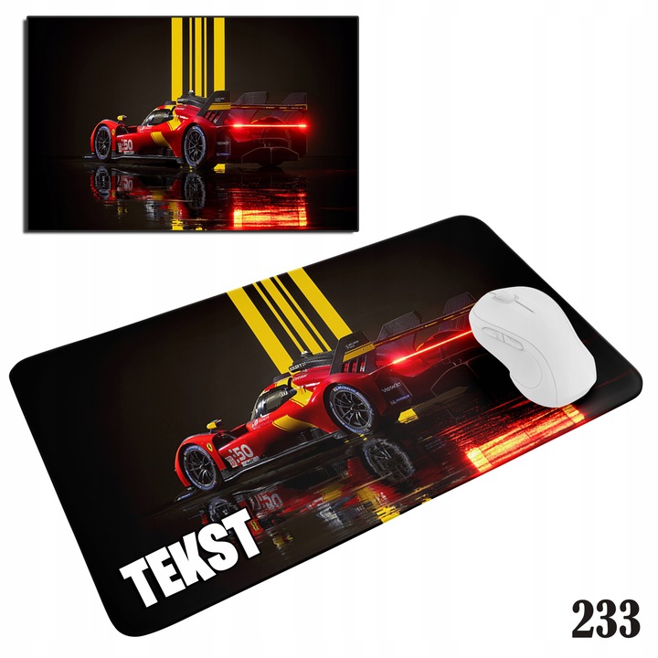 Mousepad World Case, többféle modell, 20x24cm, csúszásmentes