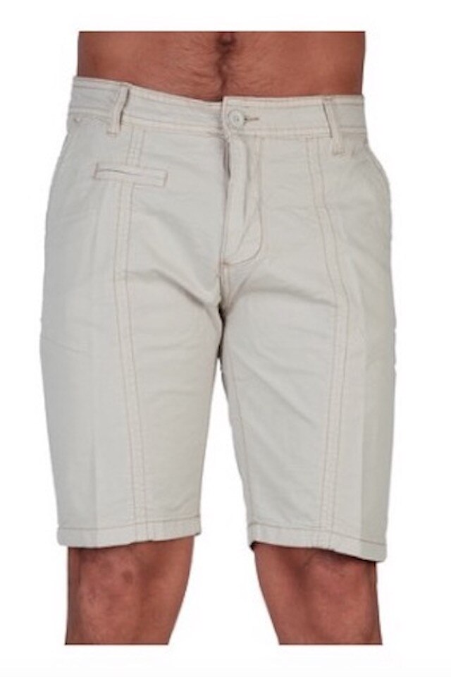 Pantaloni scurti Bonavita crem, Crem