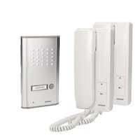 Interfon cu doua receptoare ORNO OR-DOM-RL-902, aluminiu