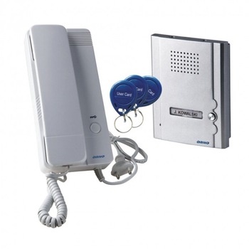 Interfon cu receptor si acces pe baza de card ORNO OR-DOM-QH-911 Interfon cu receptor si acces pe baza de card ORNO OR-DOM-QH-911