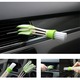 Set 17 Accesorii pentru Curatare Auto, Interior si Exterior, 4 Capete pentru Bormasina, 5 Pensule, 3 Perii, 1 Laveta, 1 Manusa, 1 Perie Tripla Grilaj, 2 Bureti, Multicolor