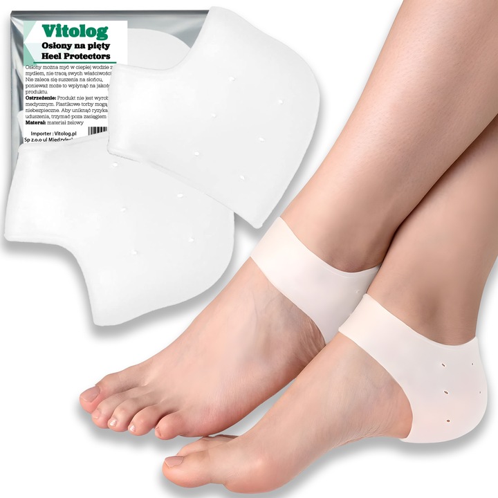 Branturi Ortopedice Cu Gel Pinten Calcanean Pinten Calcaneu Dureri Calcai Set 2 Bucati Protectie Pentru