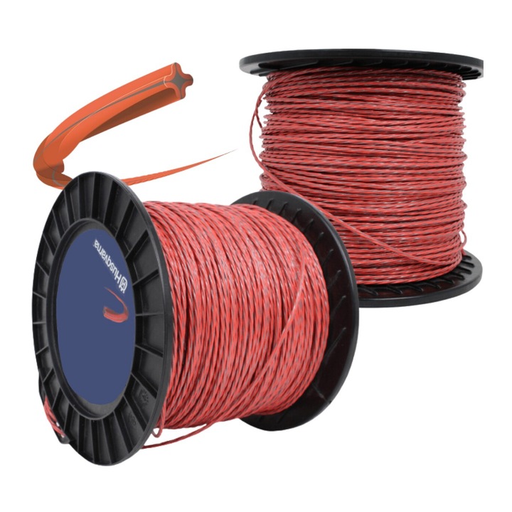 Fir pentru trimmer, Husqvarna Whisper 3, 0mm x 210m