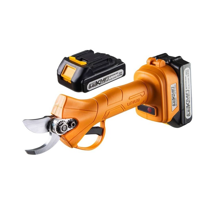 Foarfeca electrica de vie, motor fara perii 18V, 2 acumulatori 2Ah