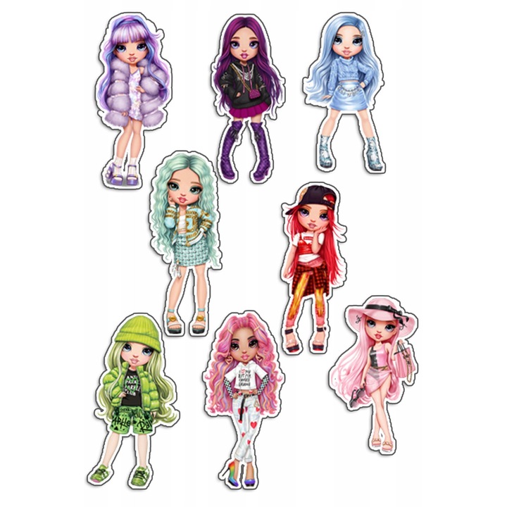 Временни татуировки за деца, World Case, Multicolor, 3 години+