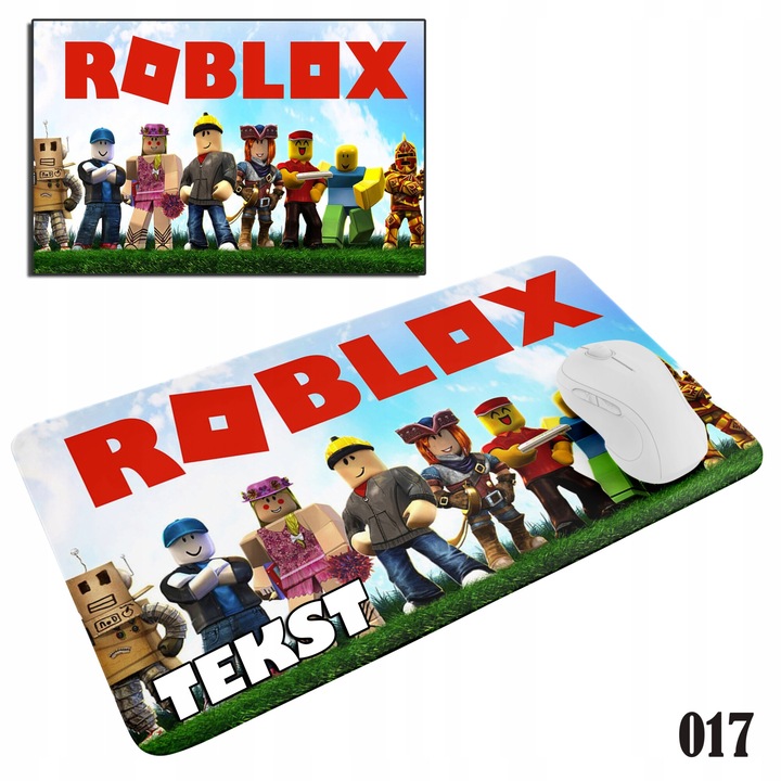 Egérpad, World Case, Roblox, 20x24cm, szublimációs