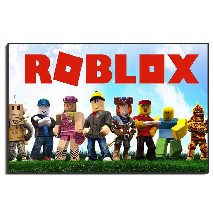 Egérpad World Case, Roblox, 29x36cm, csúszásmentes, változatos kivitel