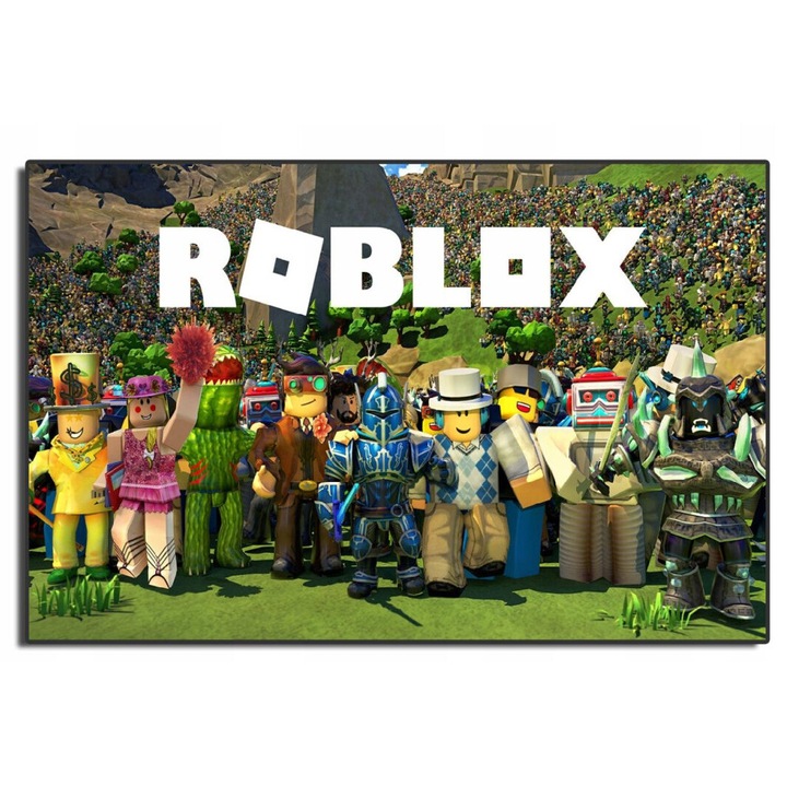 Egérpad, World Case, Roblox, 29x36cm, csúszásmentes, változatos kivitel