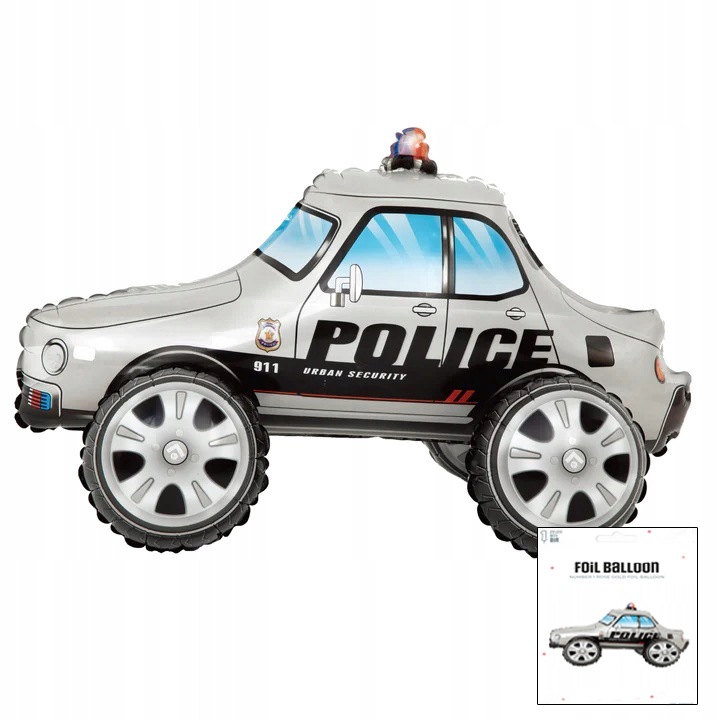 Фолиев балон, World Case, 65x38см, многоцветен, комплект от 1 бр