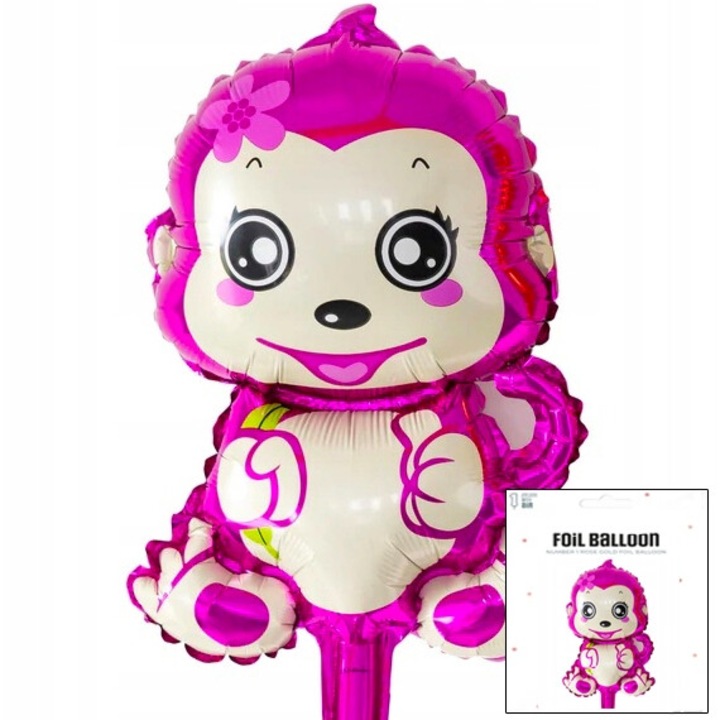 Фолиев балон, World Case, многоцветен, 47x26см, комплект от 1 бр.