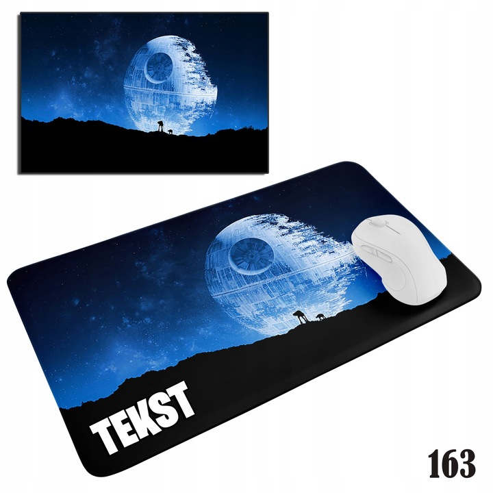 Подложка за мишка Star Wars, 20x24 см, неплъзгаща се, анимационен дизайн