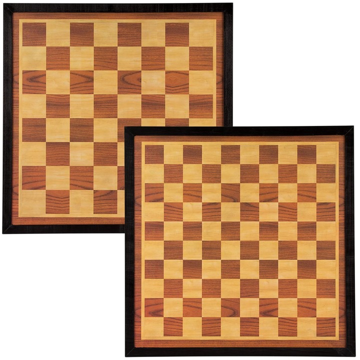 Tabla de sah Abbey® Game 49,5 x 49,5 cm, Multicolor, 49.5x49.5 cm