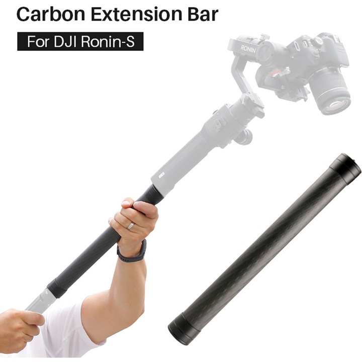 Stick de extensie din fibra de carbon pentru gimbaluri DigitalFoto RS-S01