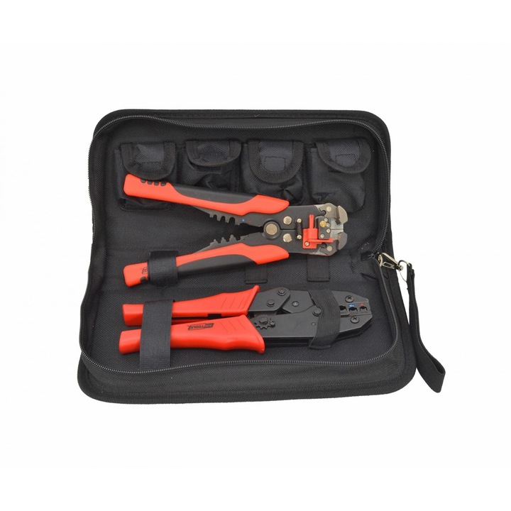 AWTOOLS AW16740 fogó, fekete/piros