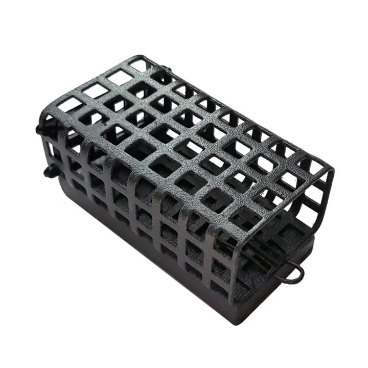 Lucky Fish téglalap alakú fémkosár 40x35mm 40g