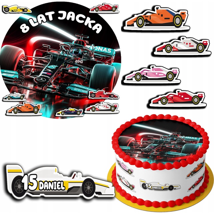 Аксесоари за торти, Световен калъф, Формула 1