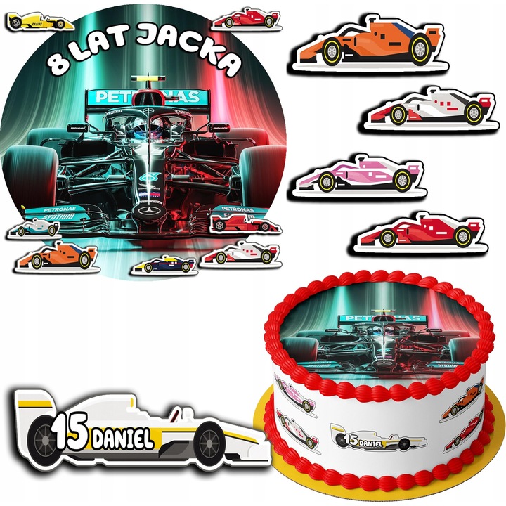 Аксесоари за торти, Световен калъф, Формула 1