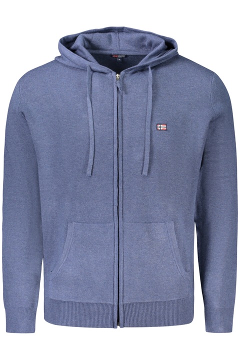 Férfi pulóver, NORVÉGIA 1963, 33% poliészter, 20% viszkóz, 22% akril, 25% poliamid, kék, 843105, Kék