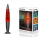 Lampa decorativa Lava Magma 25W, rosie, 8,5x34cm, cu bulb inclus