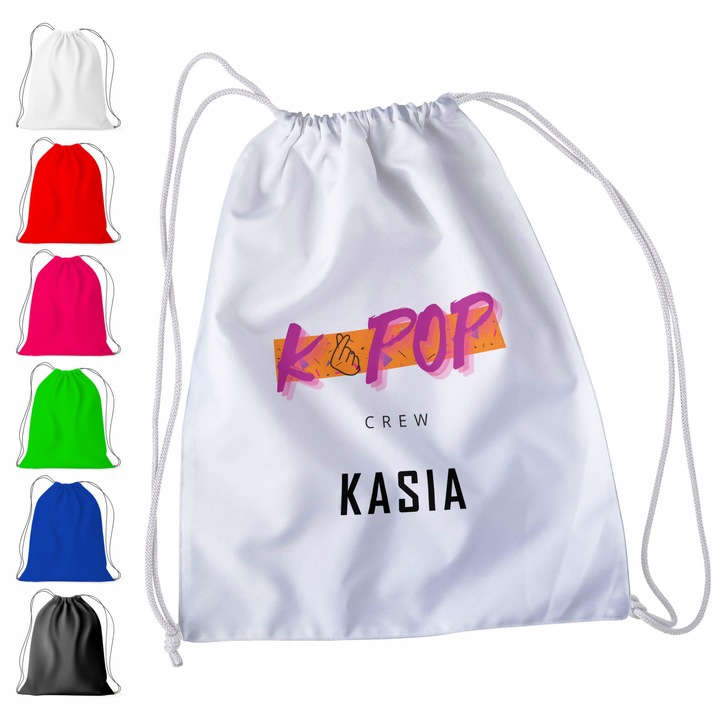 Спортна раница за деца World Case Модел GOT7 + ИМЕ! KPOP KOREA IDOL G7