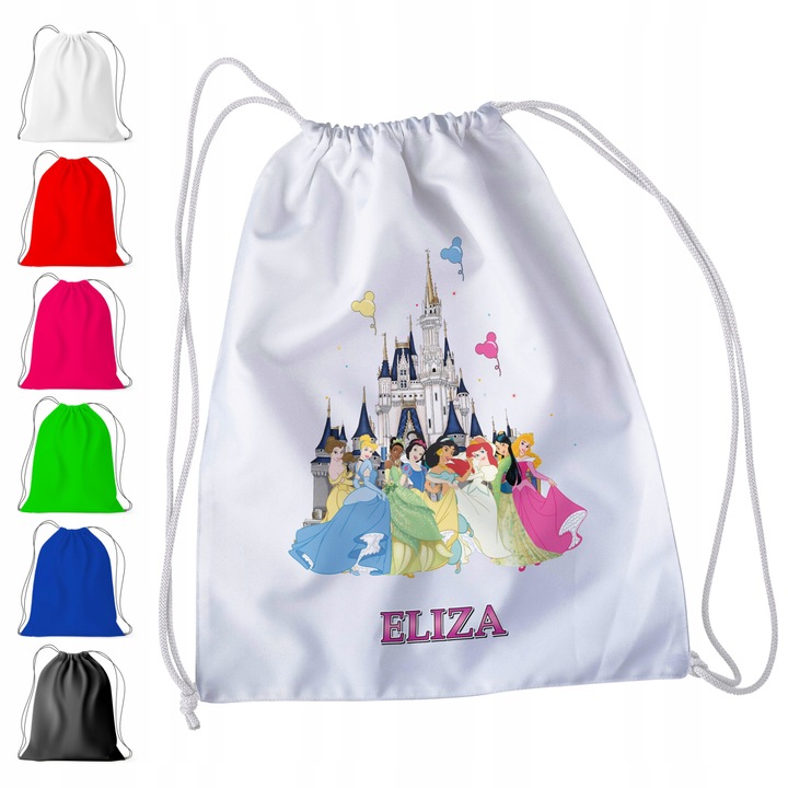 Спортна раница за деца World Case Модел PRINCESS + ИМЕ! АРИЕЛ