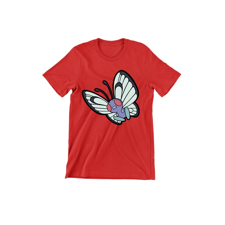 Gyerek póló, Pokemon Universe, Butterfree, Piros