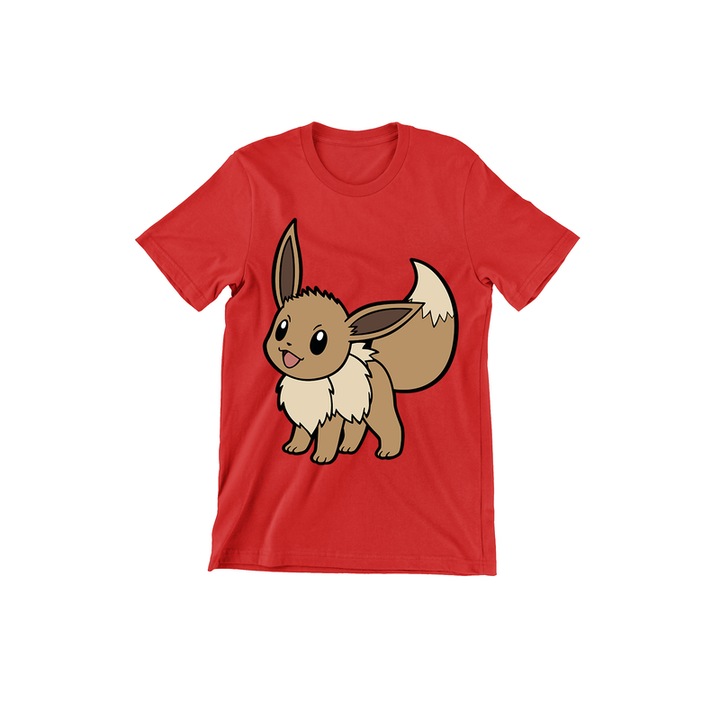 Gyerek póló, Pokemon Universe, Eevee, Piros