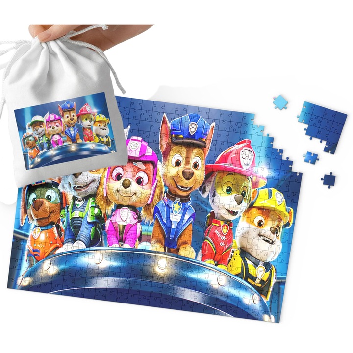 Пъзел World Case, 192 части, картон, 29x41см, комплект с чанта